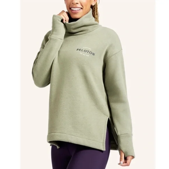 Peloton Funnel Neck Pullover Sweatshirt NWT - Picture 9 of 9